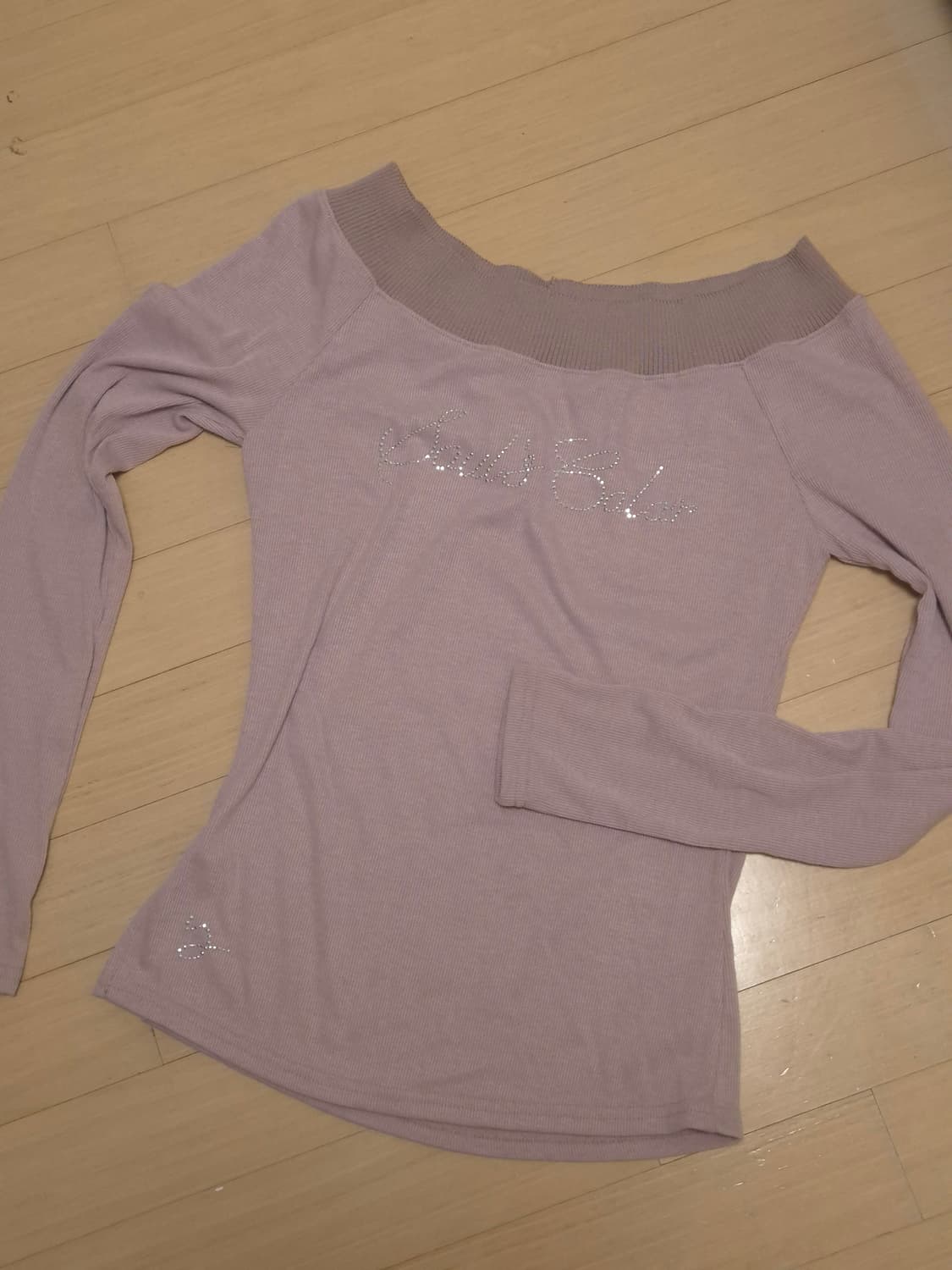 여성 오픈숄더 티셔츠 상품이미지3