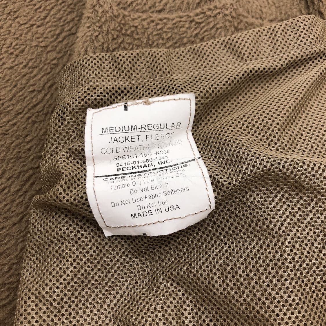 미군 후리스 플리스 폴라텍 미국 usa 집업 자켓 M 상품이미지3