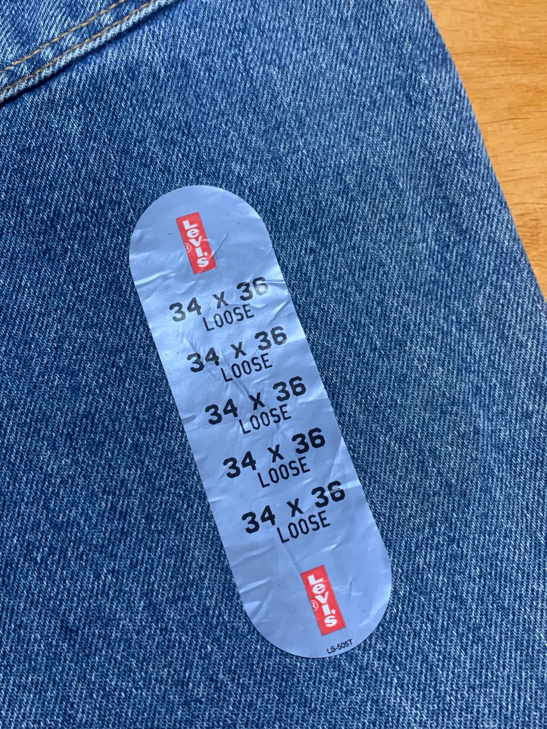LEVIS 리바이스 560 루즈핏-테이퍼 레그(89년-메이드)유니색스 상품이미지10