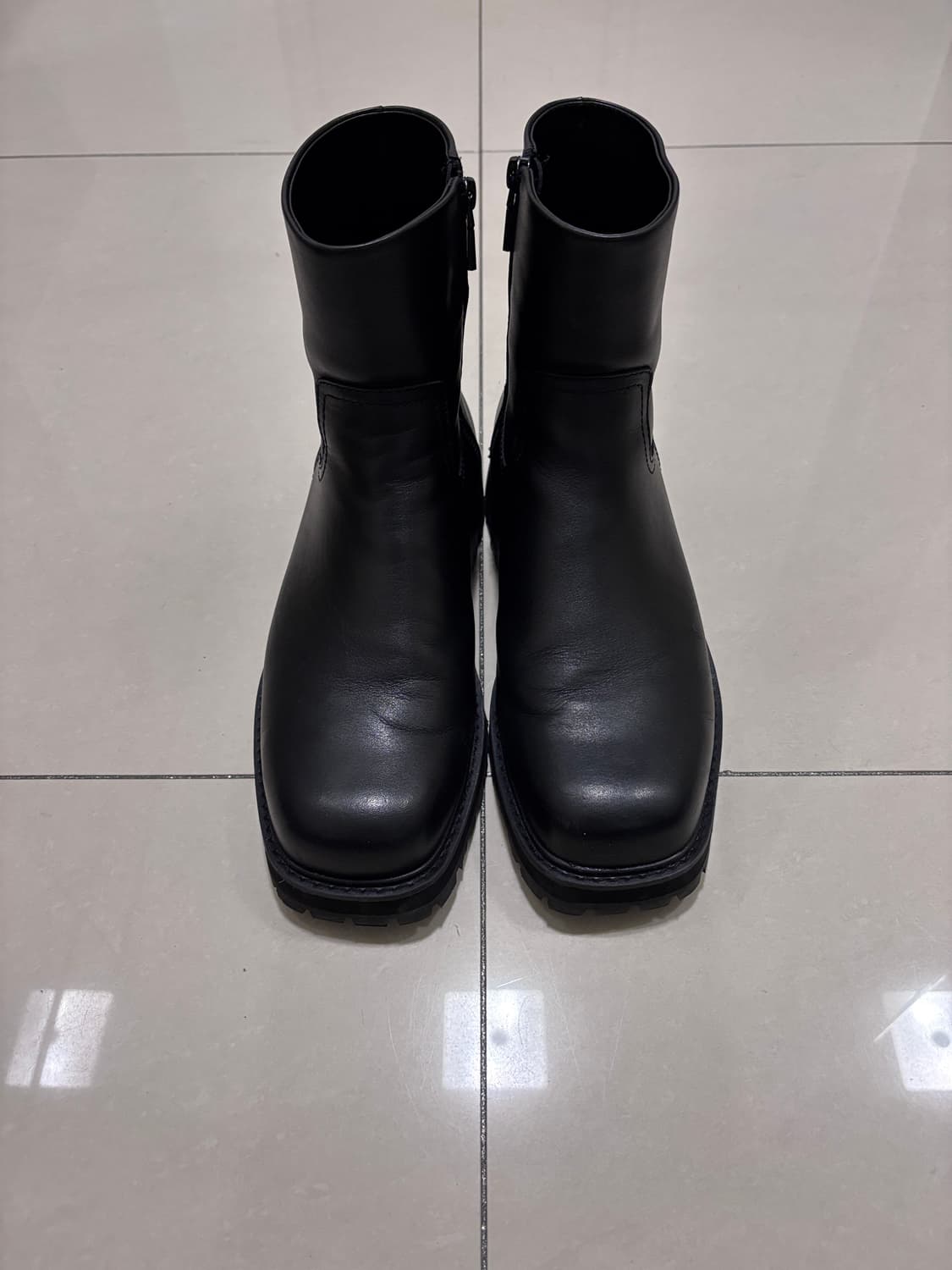 265 자라 니콜슨 콜라보 비브람 가죽 앵클 부츠 EUR 41 상품이미지2