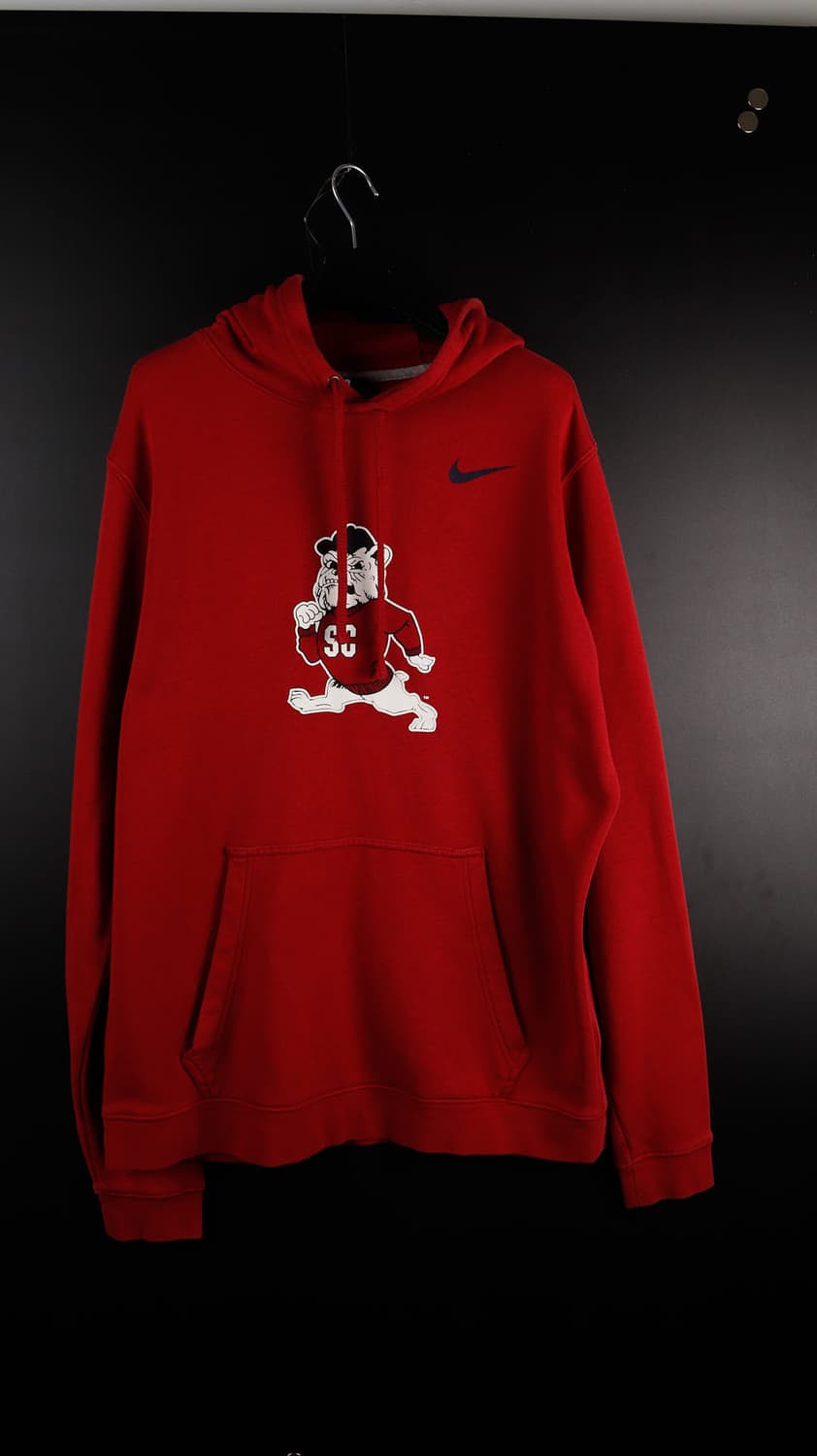 나이키 불독 레드 후드티 상품이미지1