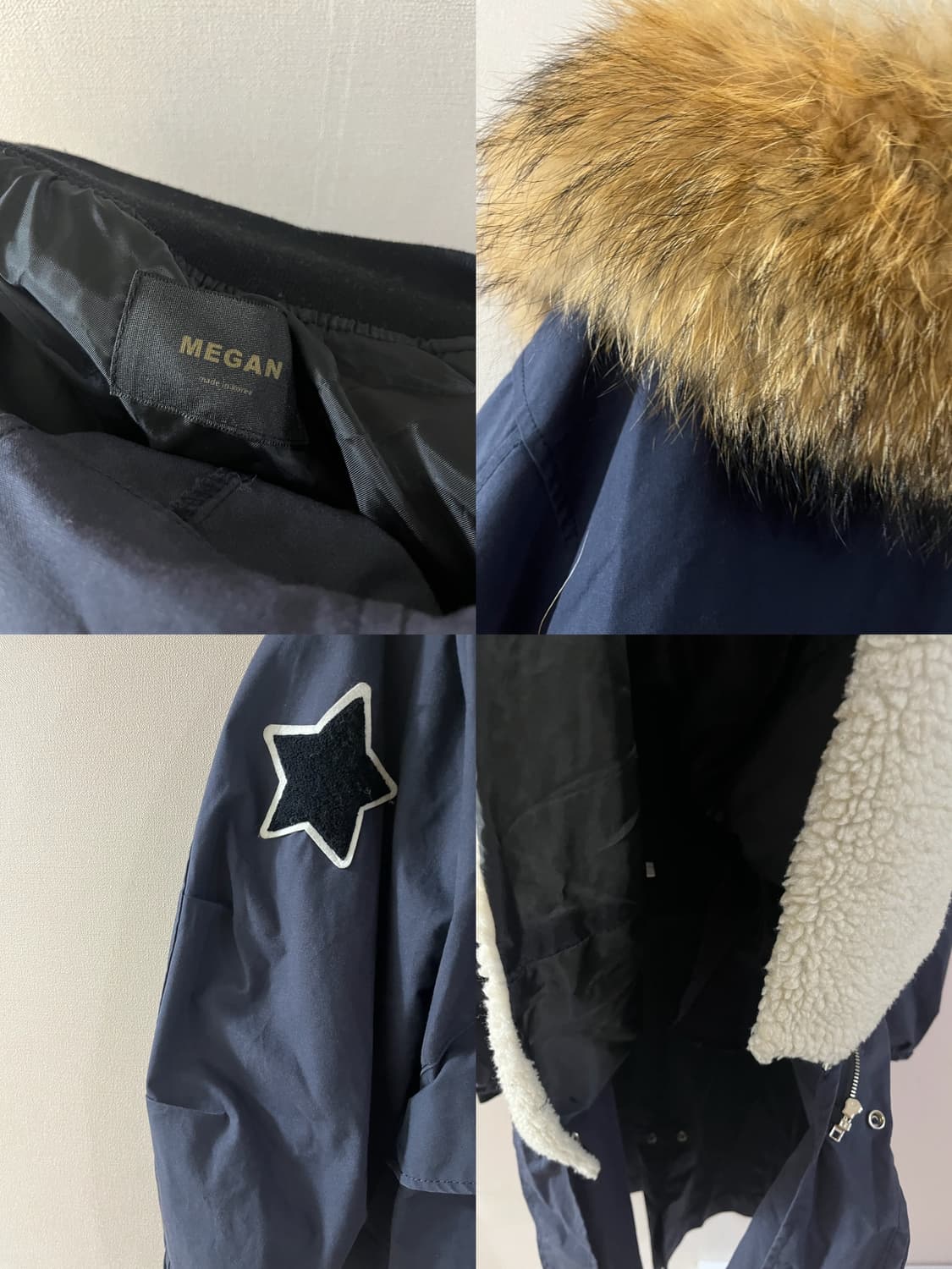 네이비라쿤야상점퍼 상품이미지9