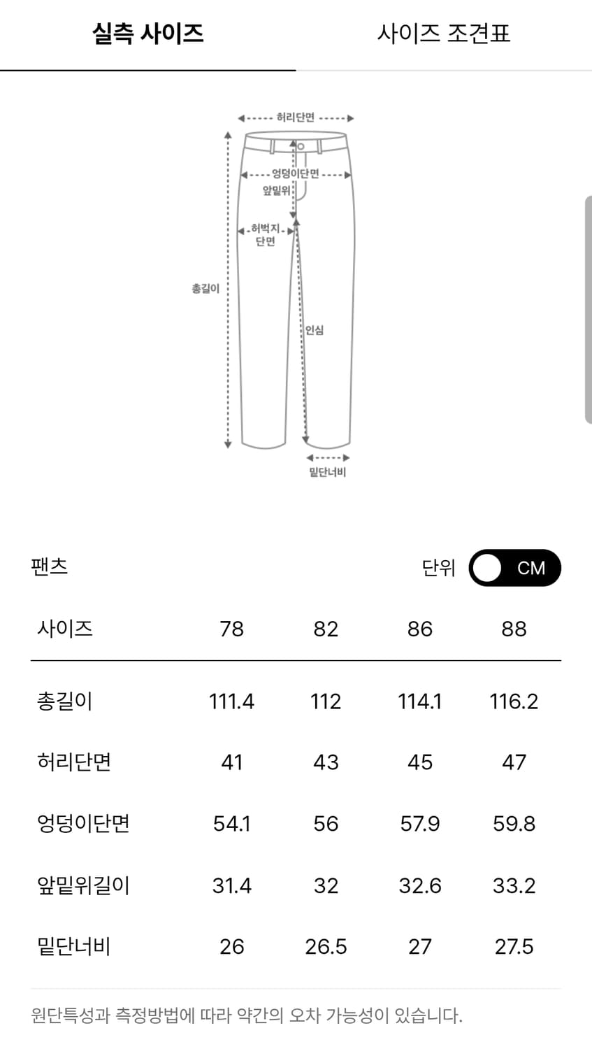 (78) 시스템옴므 트위스트 심 와이드 데님 팬츠 상품이미지5