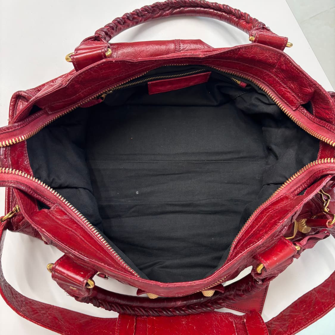 발렌시아가 자이언트 파트타임. 모터백 시티백 르시티 르카골 상품이미지5