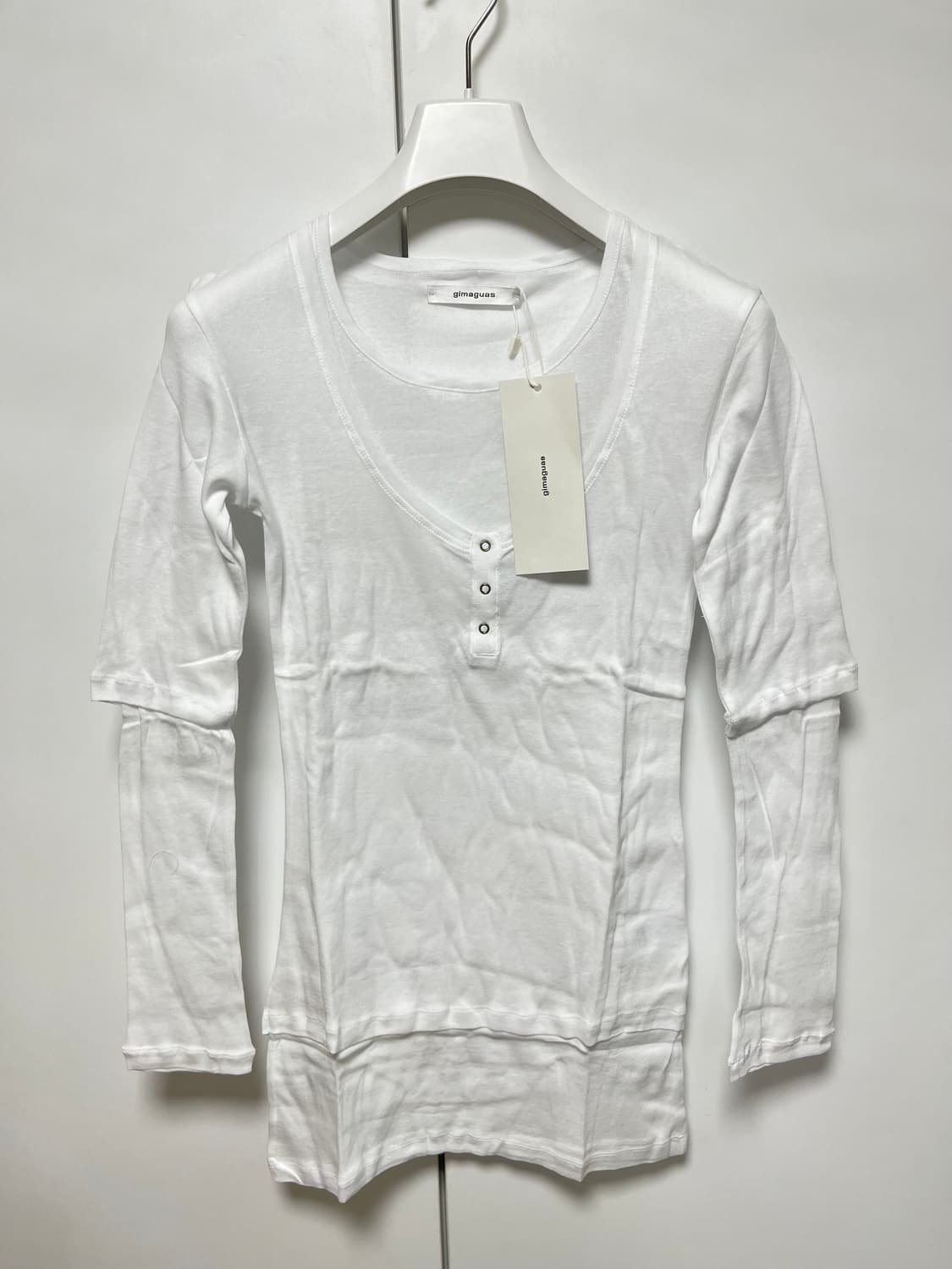 [XS,S]기마구아스 Gemma 레이어드 드레스/화이트 상품이미지2