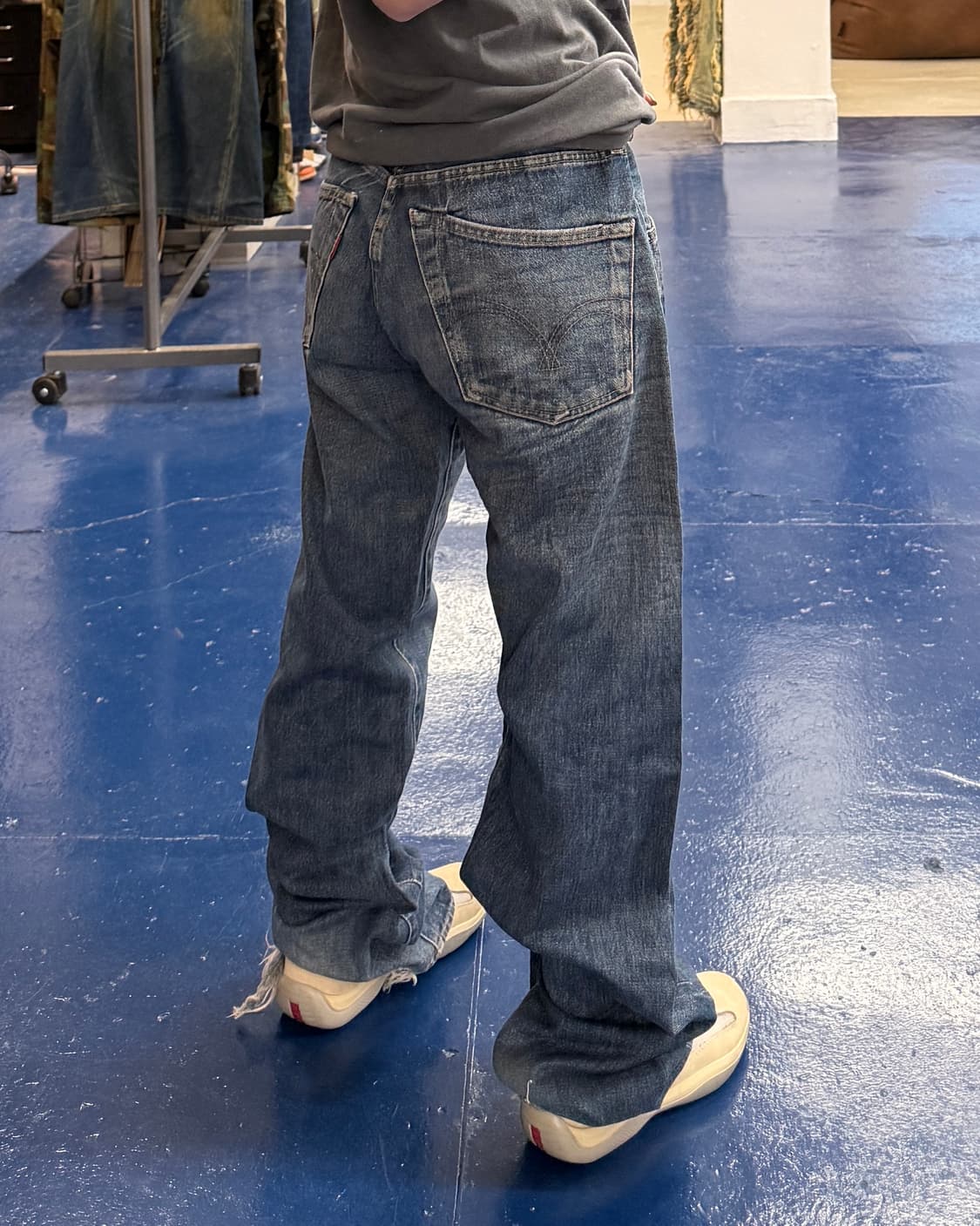 컬렉션 앤티모드 중청 데님팬츠 상품이미지2