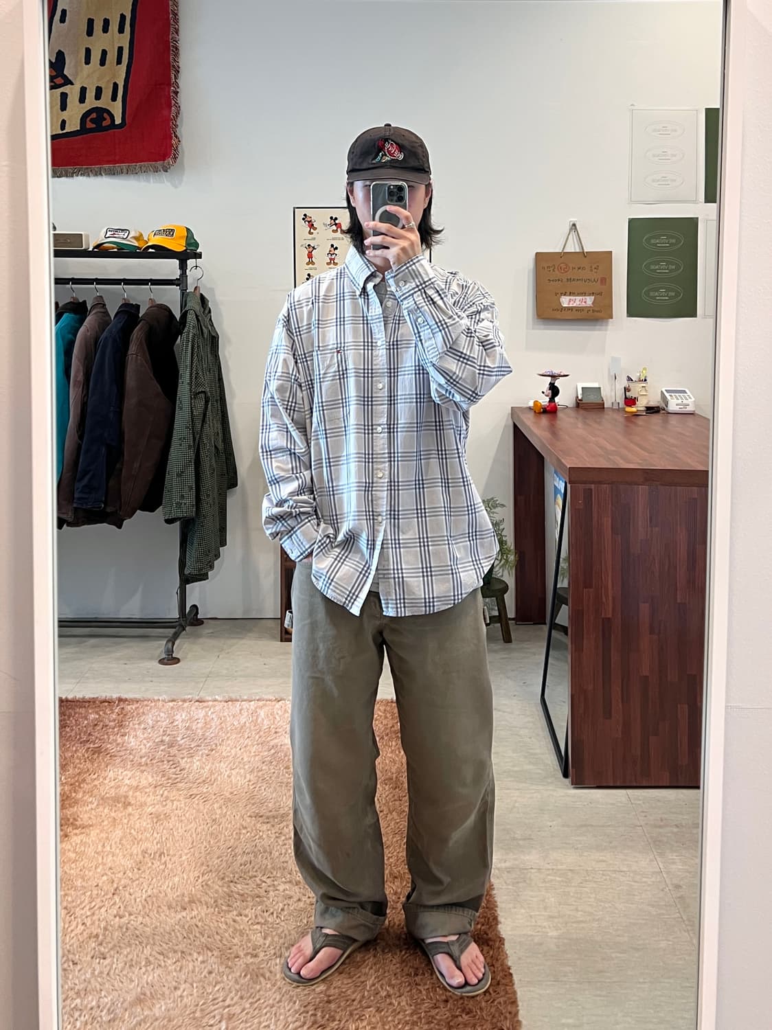 Tommy Hilfiger 타미힐피거 체크 셔츠 상품이미지2