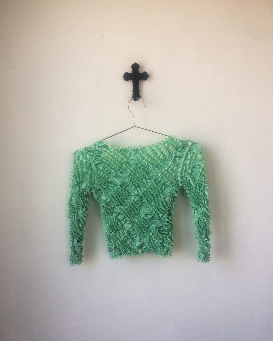 Pleats popcorn top 상품이미지2