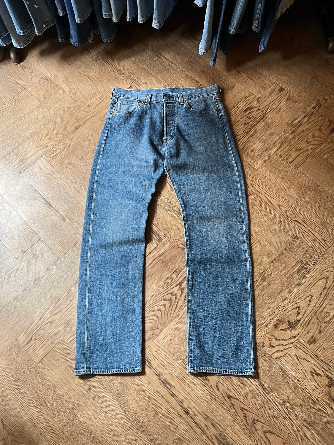 [34]리바이스 프리미엄 501 빅E 스트레이트 데님 팬츠 상품이미지2