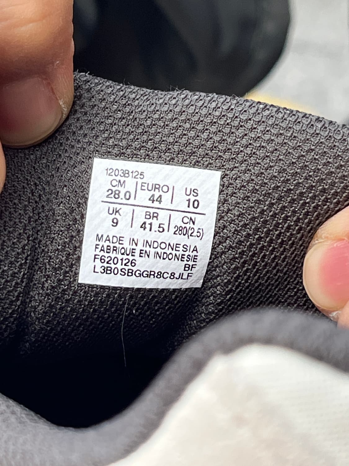 카키스 아식스 280사이즈 극미중고 상품이미지5