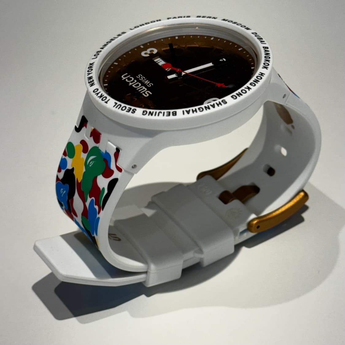 베이프 x 스와치 시계 Tokyo 에디션 상품이미지6
