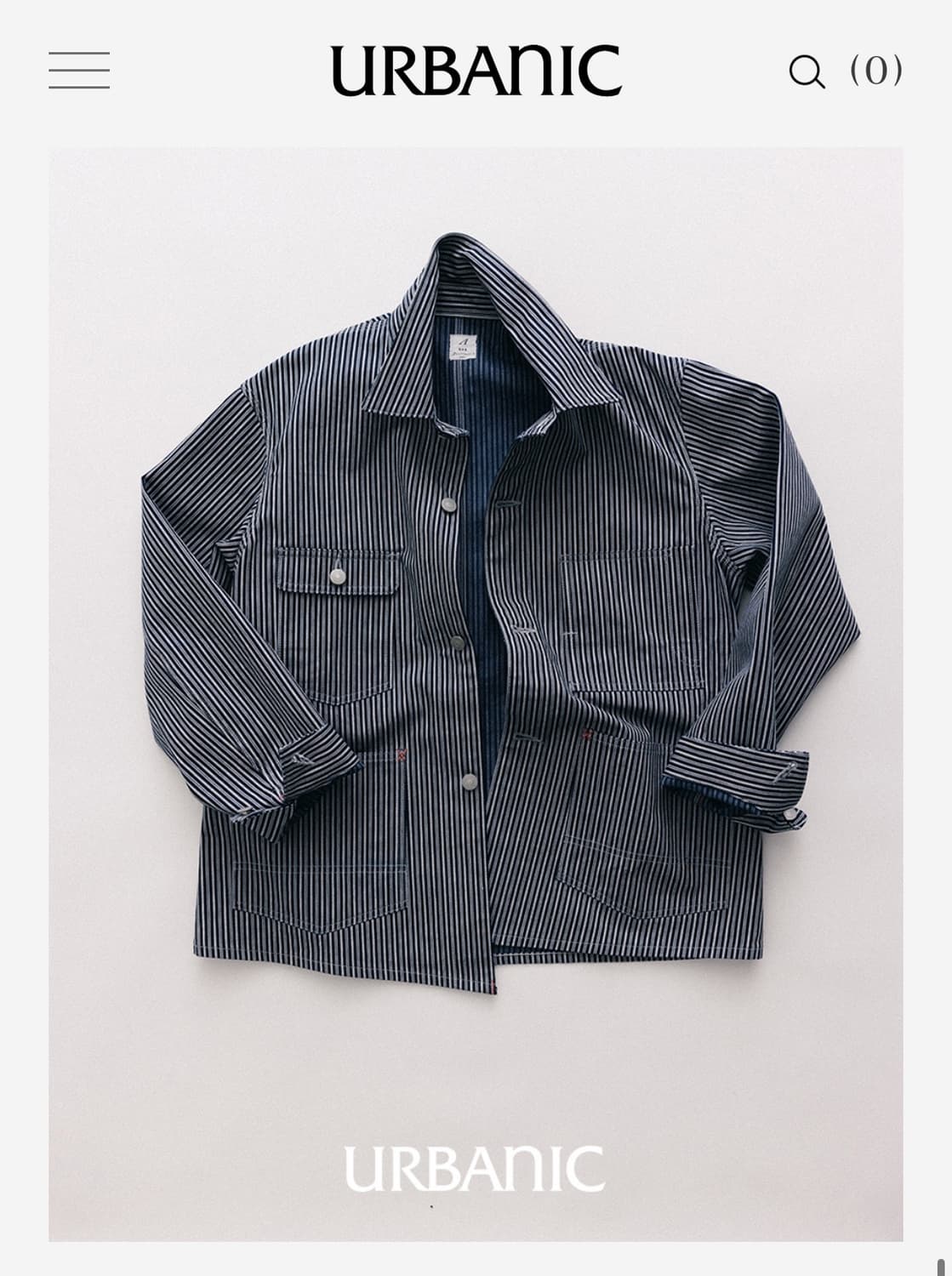 urbanic30 히코리 커버올 자켓 상품이미지3