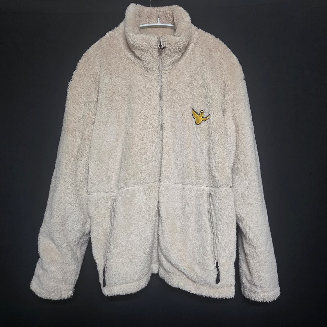 마크곤잘레스 와릿이즌 보아 집업 후리스 아이보리(S사이즈) 상품이미지1