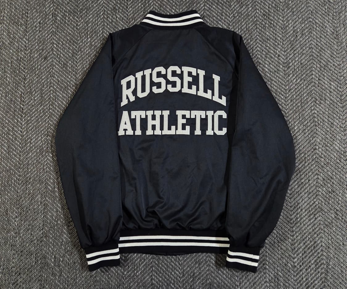 러셀 Russell 블랙 스타디움 바시티 자켓
 상품이미지2