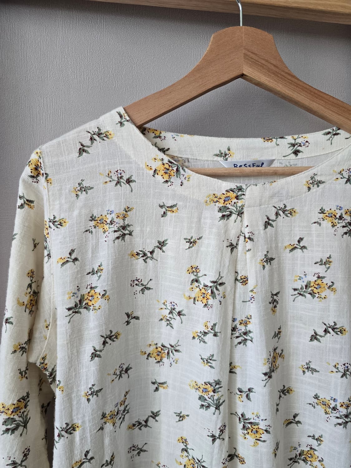 모리걸 플라워 코튼 튜닉 원피스 상품이미지2