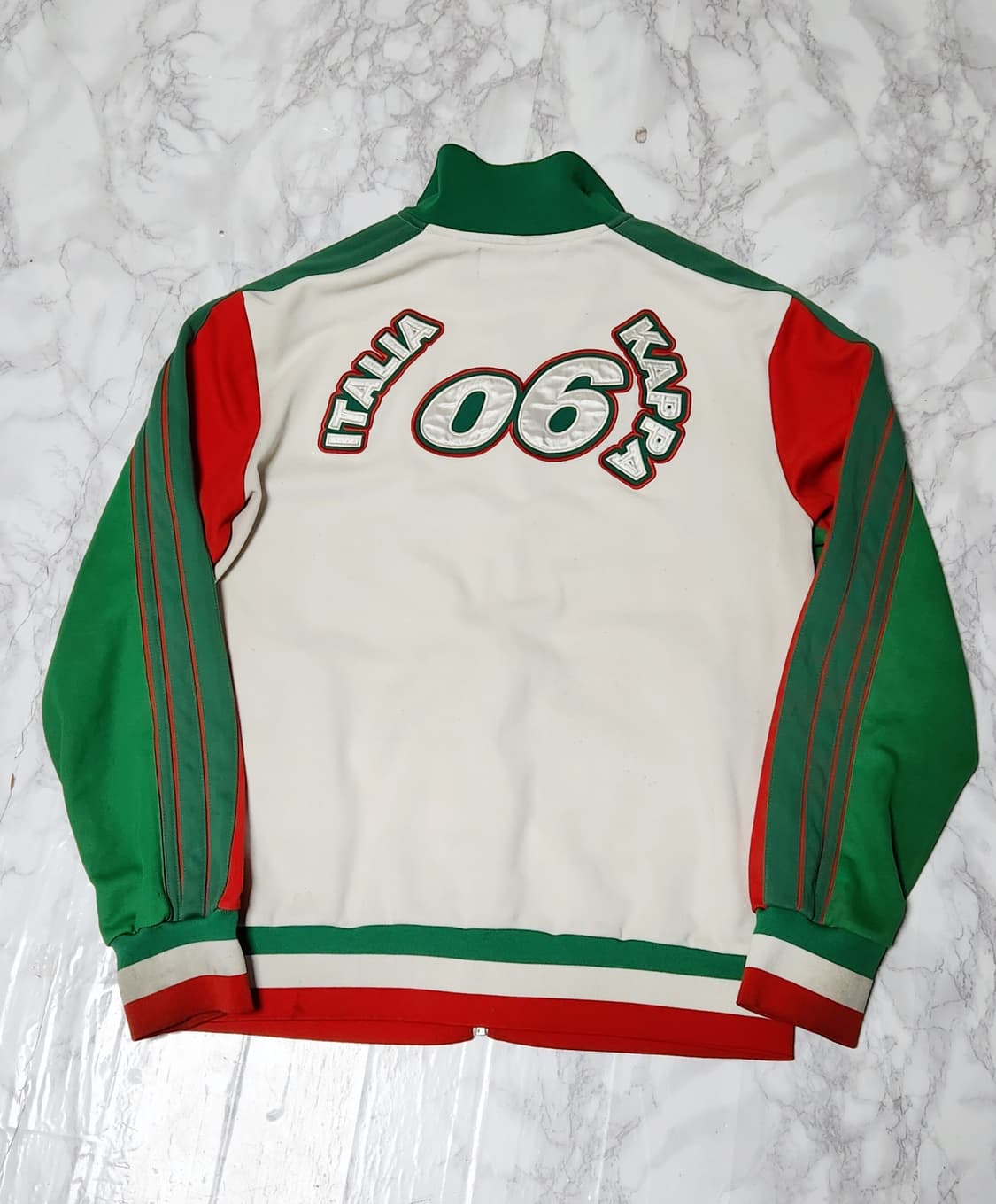 카파 이탈리아 빅로고 올드스쿨 사이드라인 트레이닝 져지 자켓 상품이미지2