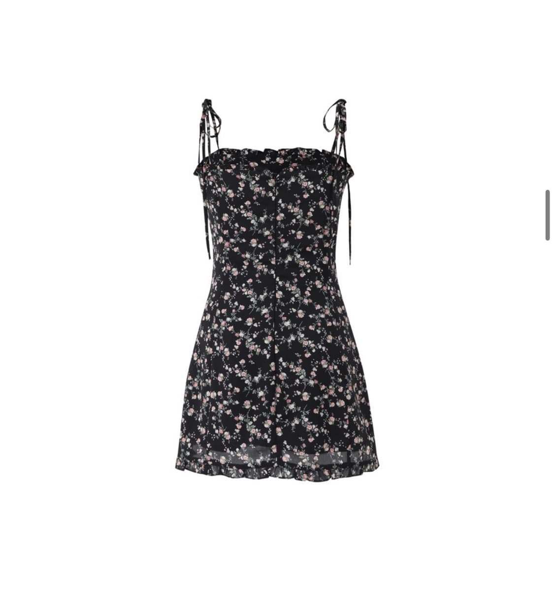 낫유어로즈 프릴 미니 드레스 상품이미지1