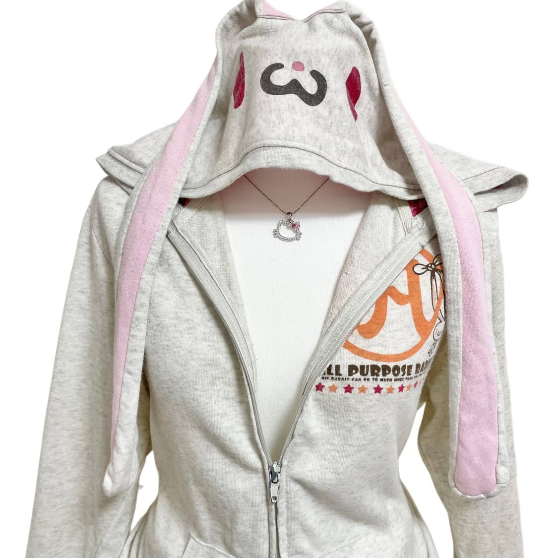 범용토끼 초희귀 레어 후드집업 갸루러블리 우사기후드집업 범용토끼후드집업 상품이미지4