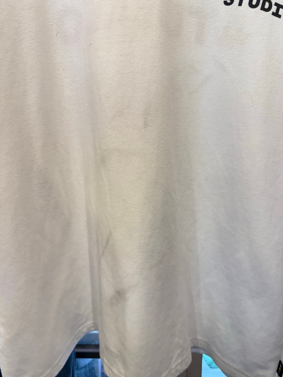 아이앱 스튜디오 화이트 반팔 티셔츠 상품이미지2