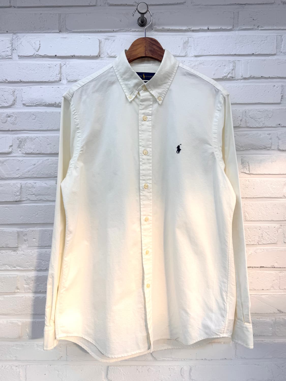 폴로 화이트 클래식핏 셔츠 상품이미지3