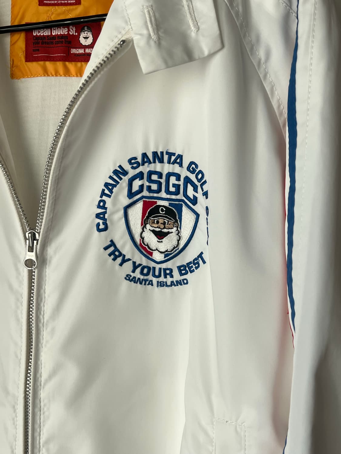 캡틴 산타 화이트 코치자켓 상품이미지4