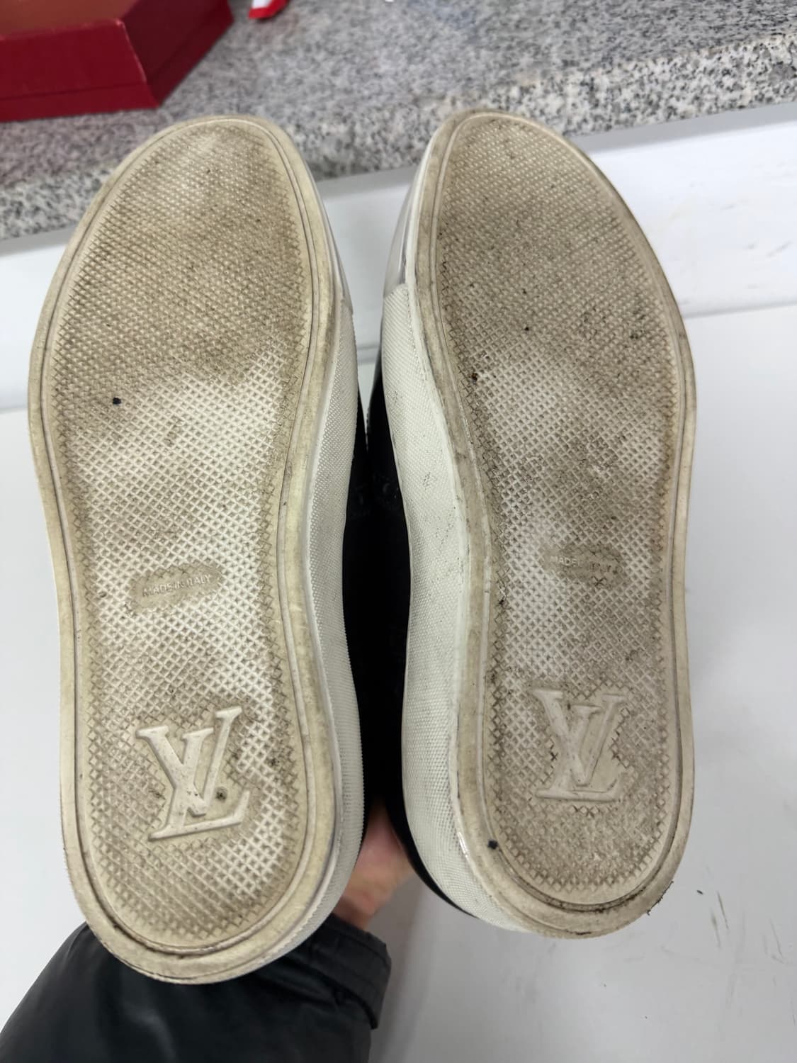 정품) 루이비통 남성 윙팁 남성 구두 스니커즈 6(255-260) 상품이미지10