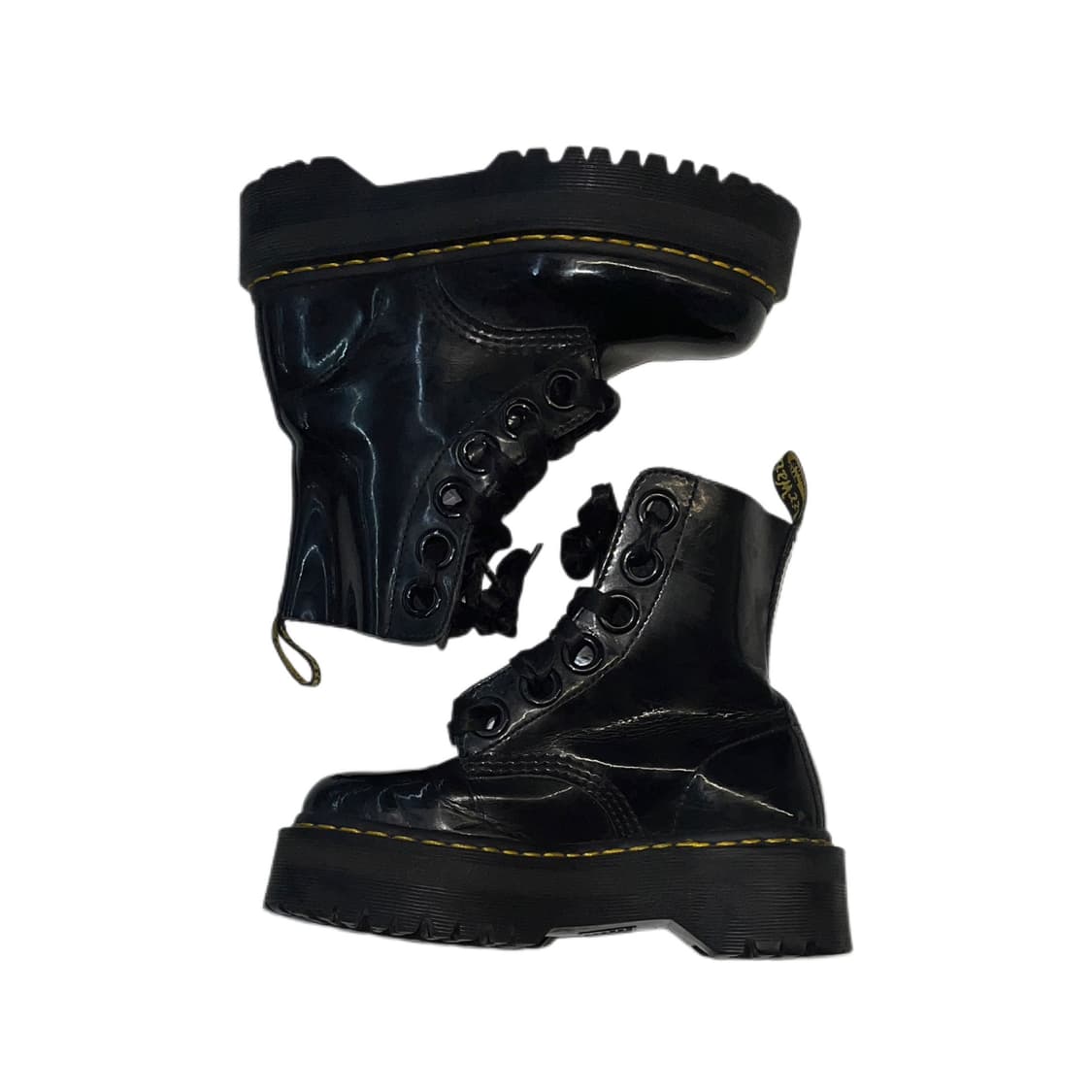 닥터마틴 8홀 워커 유광 블랙 230 상품이미지4