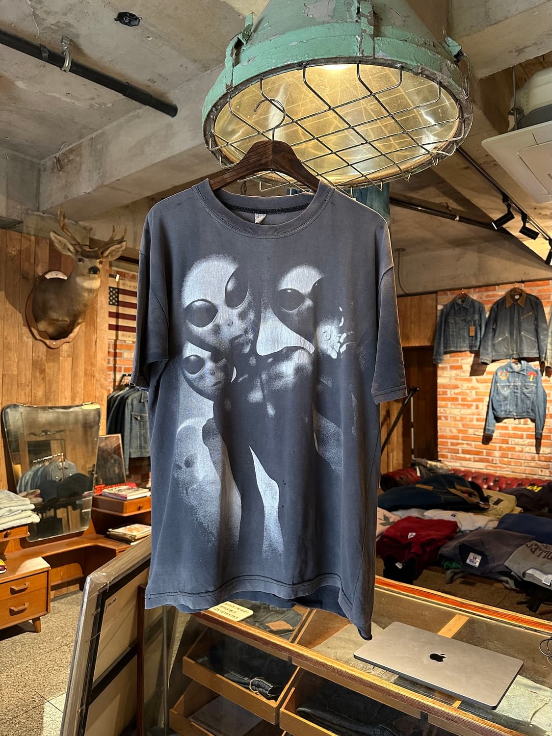 90s 빈티지 Alien 에일리언 반팔 티셔츠 상품이미지1