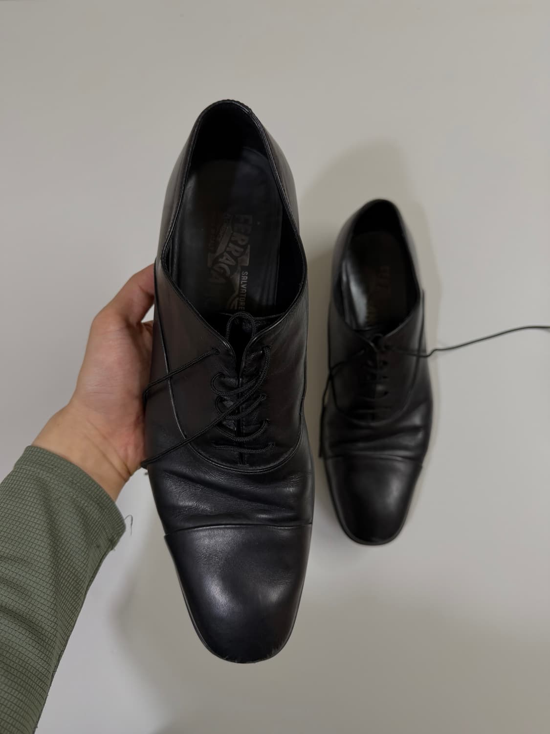 Ferragamo Rain Lux 84217 Derby 상품이미지2