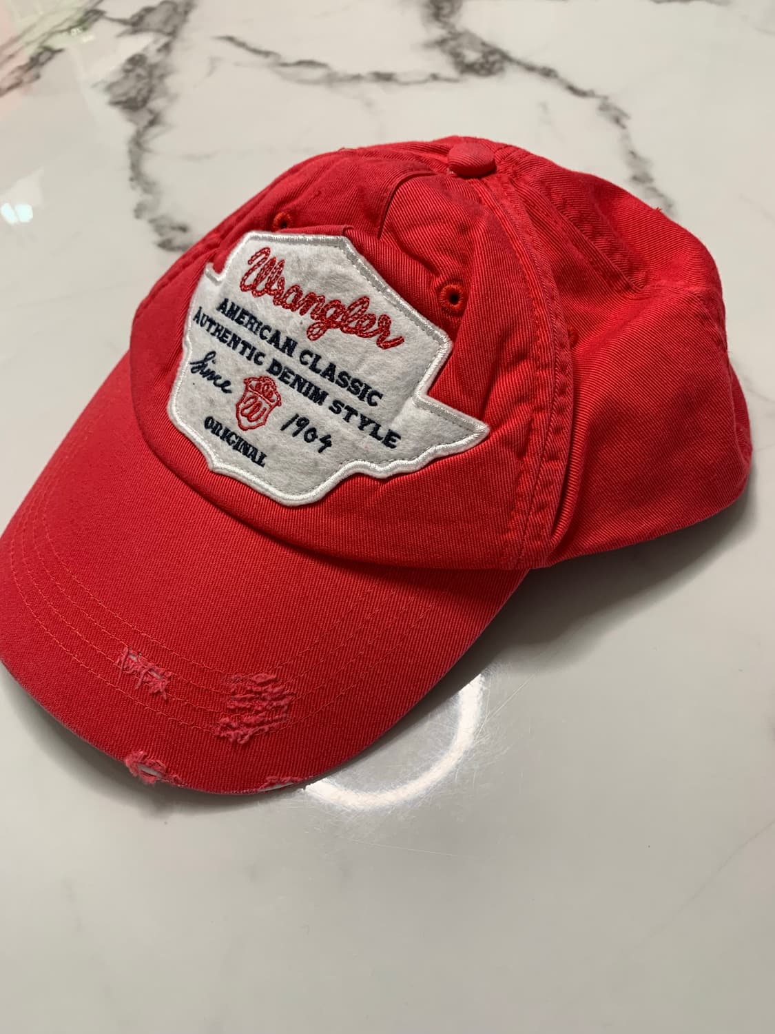 랭글러(Wrangler) 빈티지 워싱 볼캡 상품이미지2