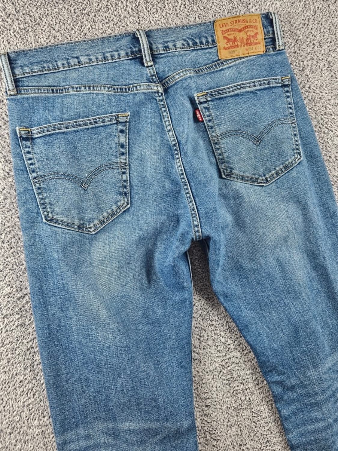 리바이스 505 데님 진 팬츠 ( 34 X 32 ) / 10861 상품이미지9