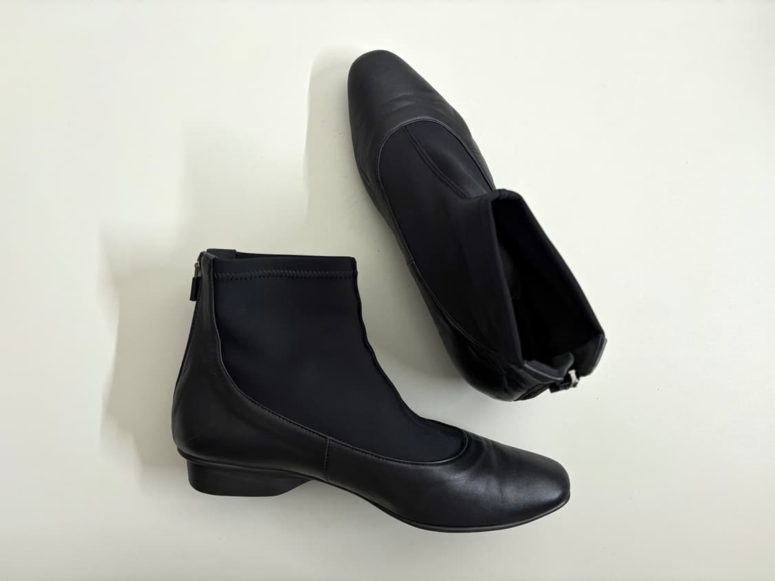 블랙 가죽 첼시 부츠 245 수제화 상품이미지1