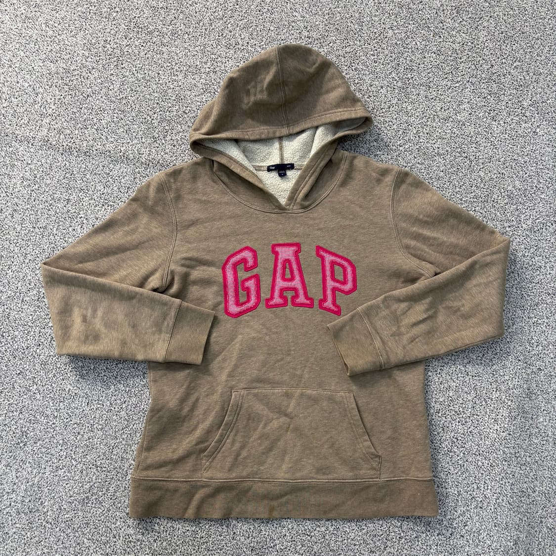 실측확인 갭 기모 후드티 0309J 상품이미지1