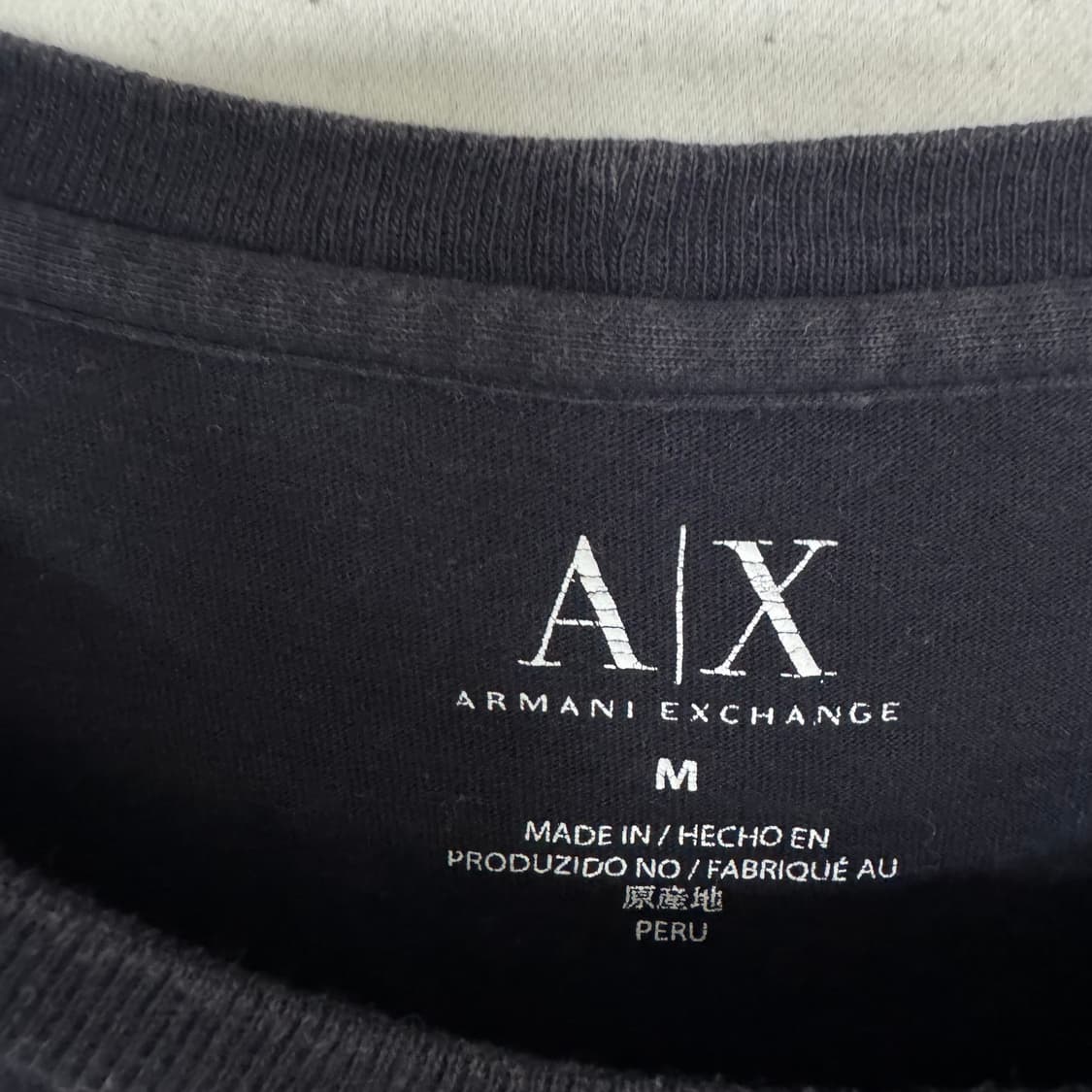 아르마니 익스체인지91 독수리패치 반팔티 상품이미지3