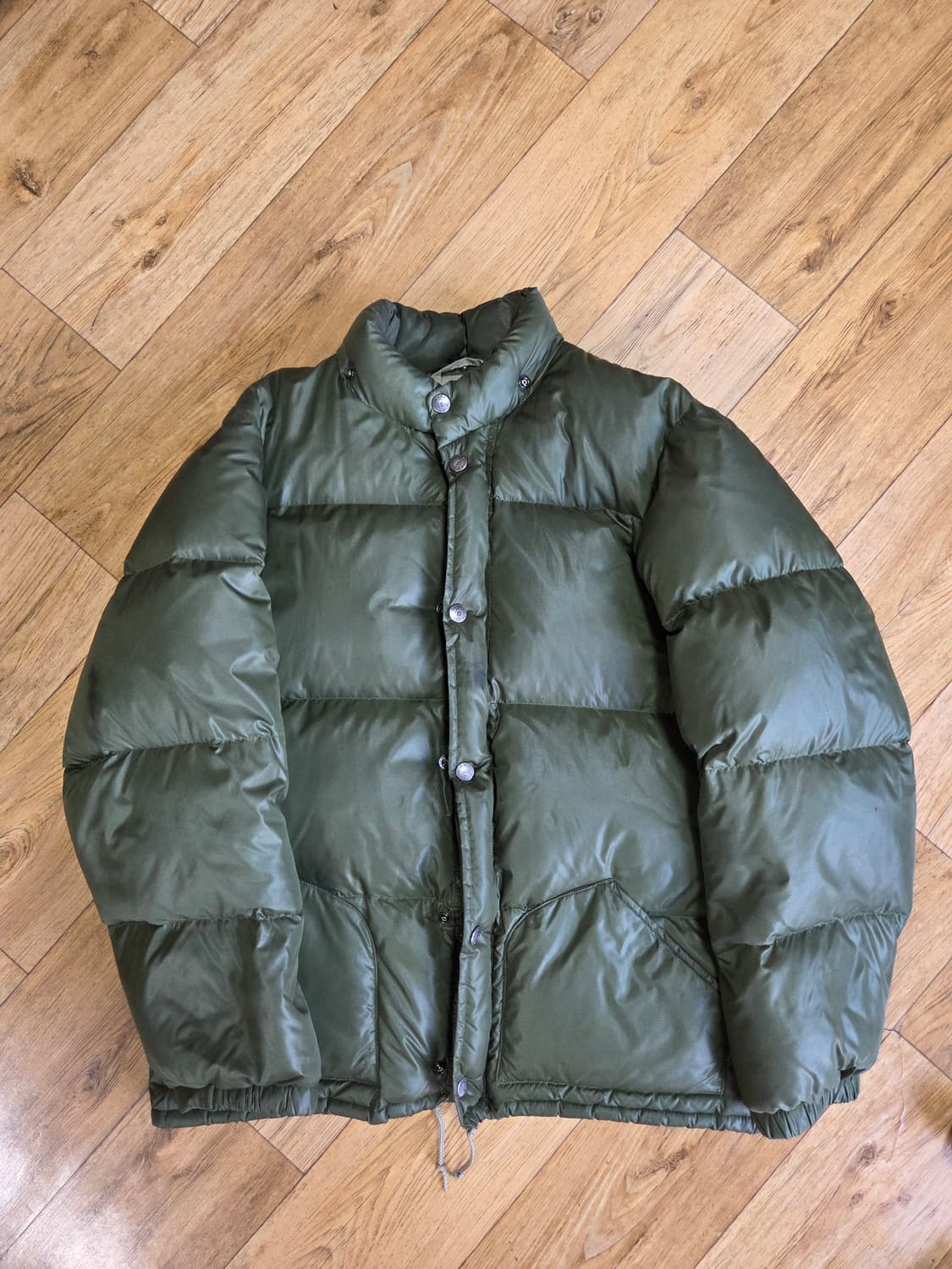 시에라디자인 80s 유광패딩 상품이미지1