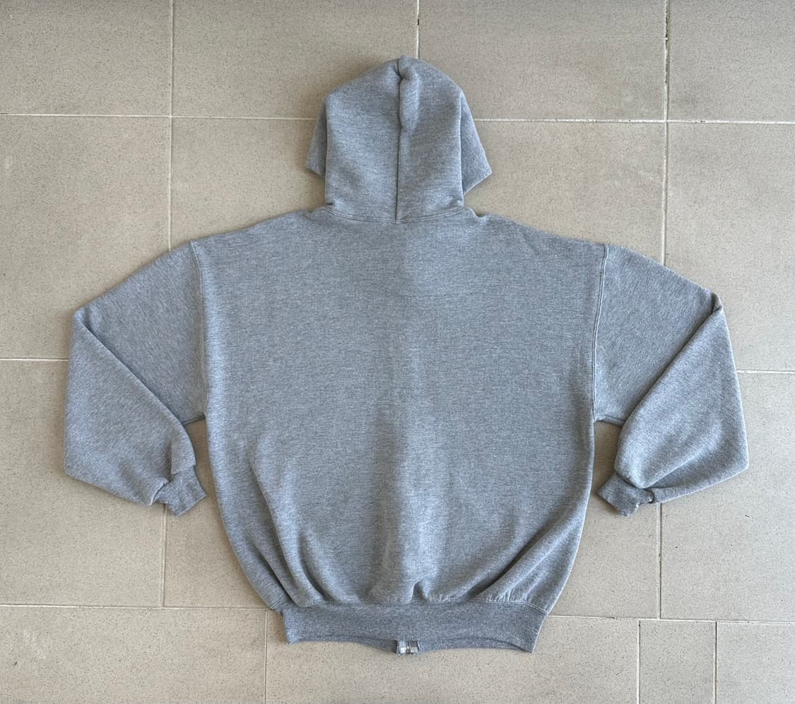 90s 빈티지 러셀 후드집업 그레이 XL USA 상품이미지2