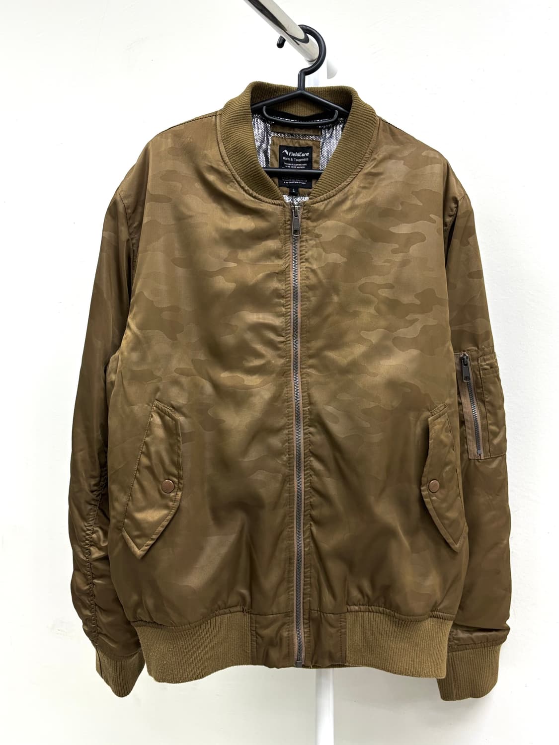 빈티지 카모 블루종 MA1 자켓 점퍼 상품이미지6