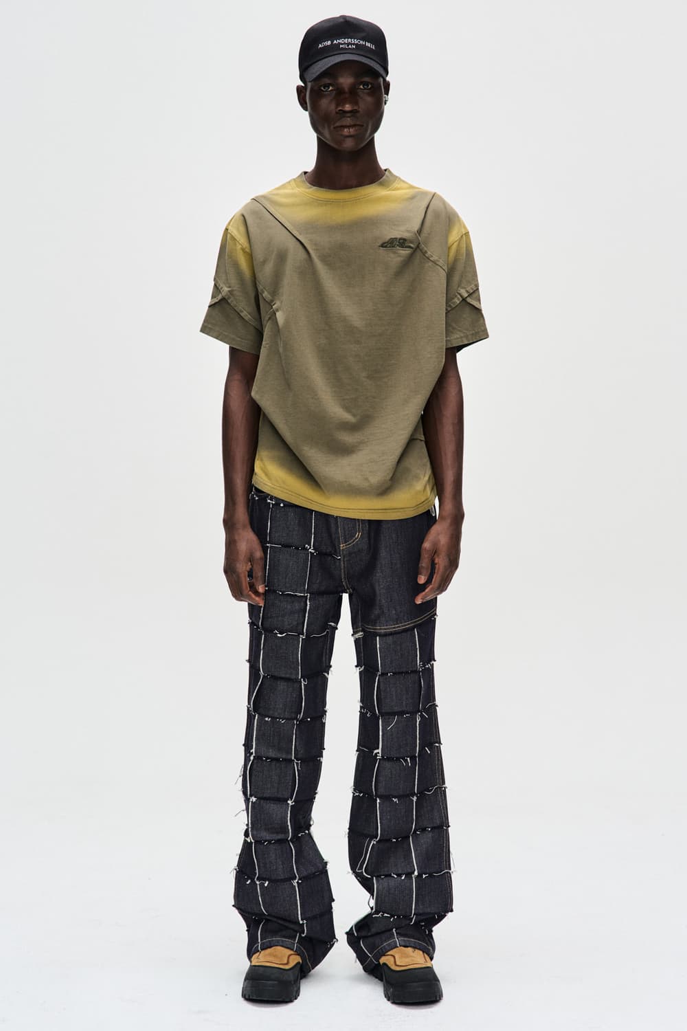 앤더슨벨 초회판 마드로 그라이언트 티셔츠 L 상품이미지1