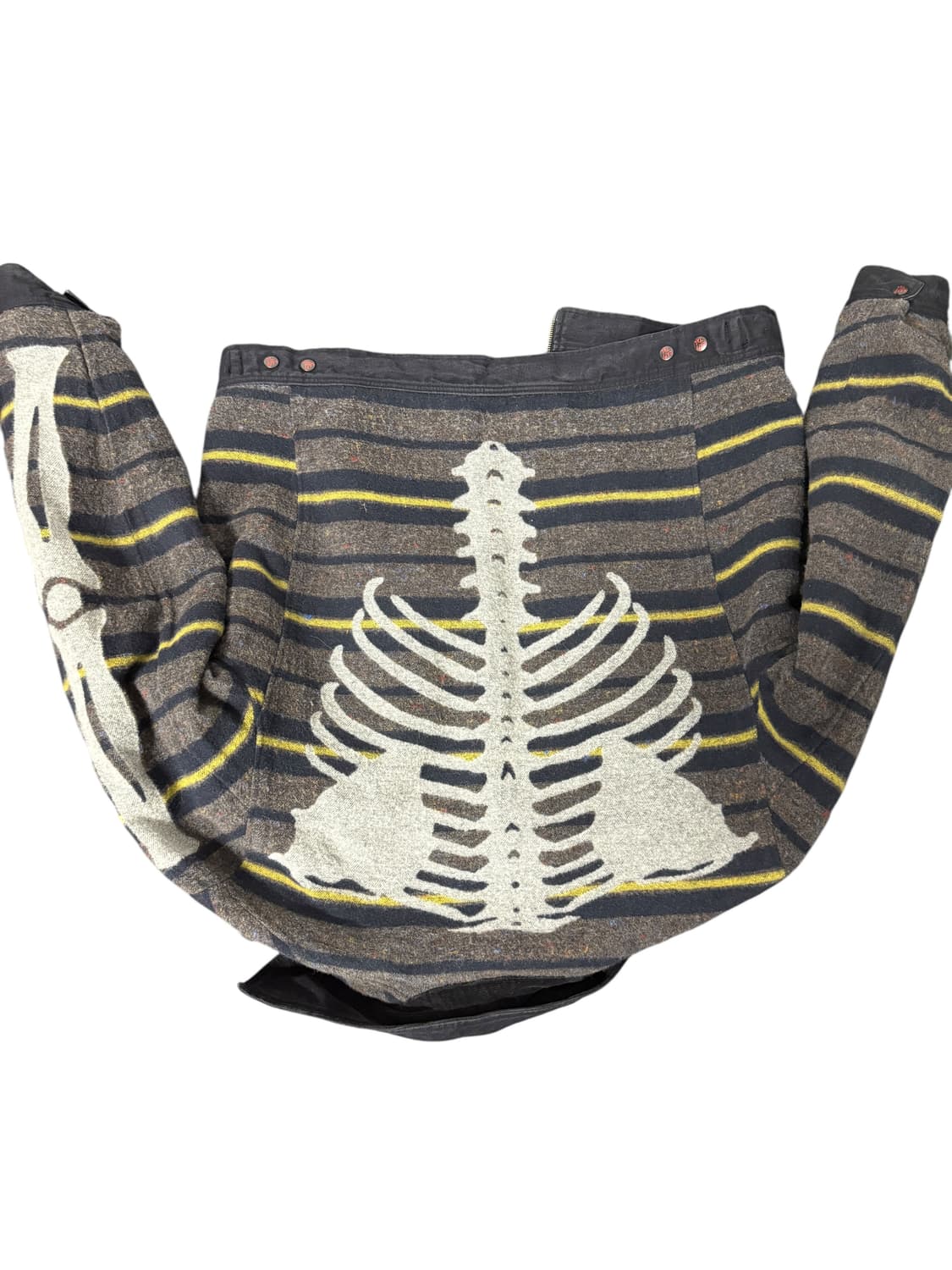 4size kapital 캐피탈 14온즈 데님 본 리버시블 집업 상품이미지2