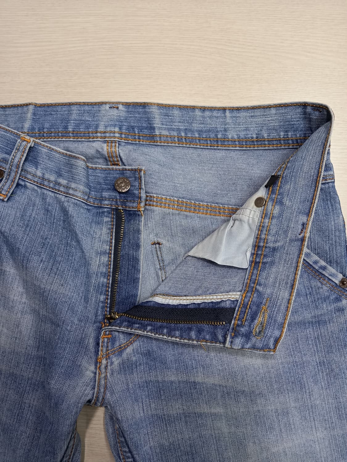 32 Lois 워싱 테이퍼드핏 일자진 32-358 상품이미지6