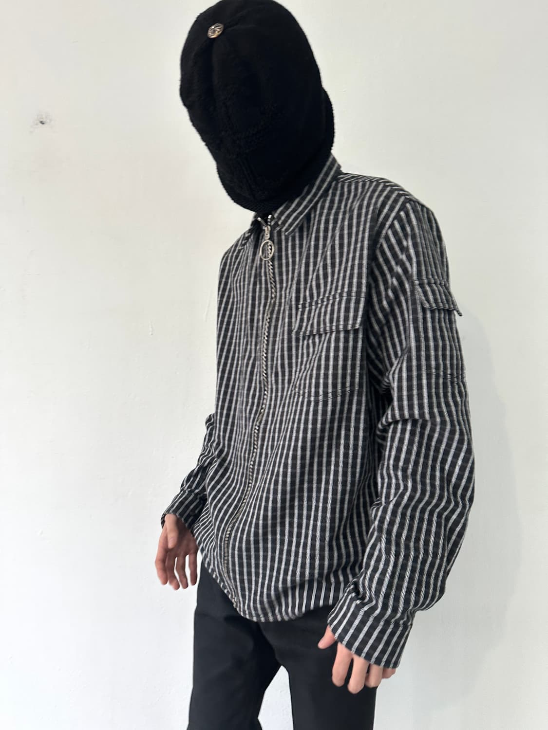 오프화이트 DIAG 스켈레톤 링 집업 셔츠자켓 상품이미지3