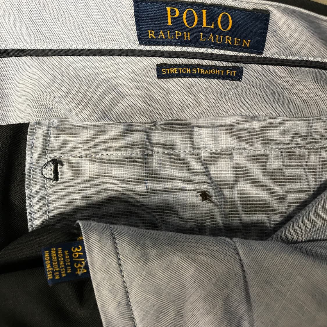 폴로 랄프로렌 블랙 치노 팬츠 36/34 상품이미지6