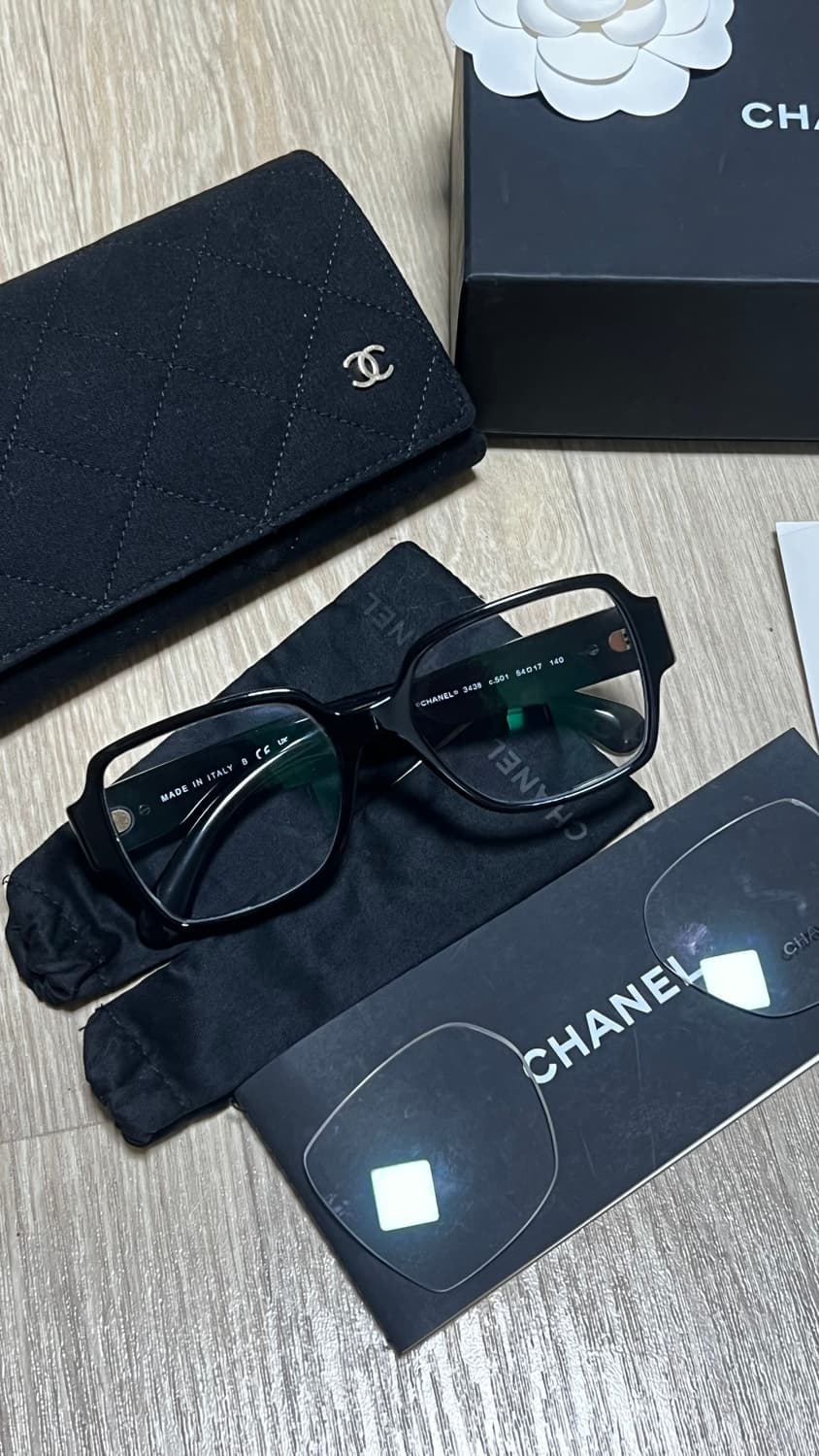 [샤넬] 하트 CC 샤넬 로고 안경 상품이미지9