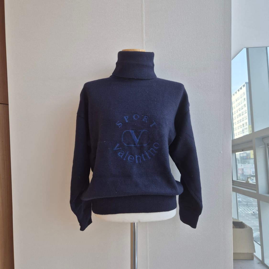 발렌티노 스포츠 목폴라 니트 상품이미지1