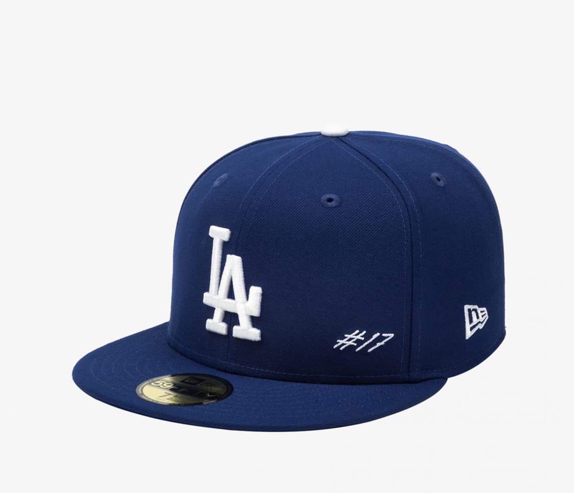 [714] MLB LA 다저스 오타니 쇼헤이 피티드캡 다크 로얄 새상품 상품이미지1