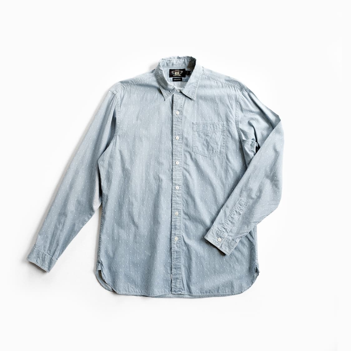 RRL 더블알엥 워크 셔츠 블루 M사이즈 상품이미지2