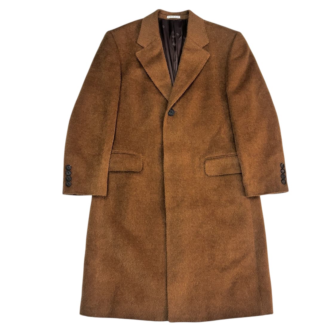 지방시 히든 버튼 울 체스터필드 코트 상품이미지1