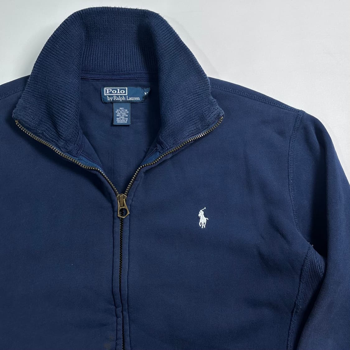 폴로 랄프로렌 네이비 스키패치 스웻 집업 상품이미지3