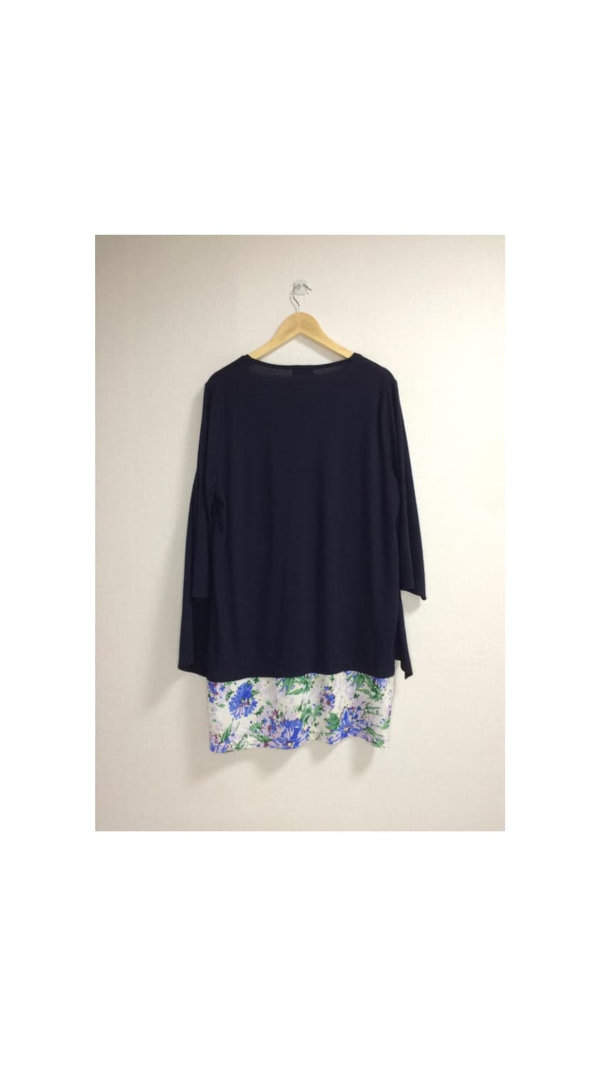 빈티지 플라워 가디건 원피스 튜닉 상품이미지4