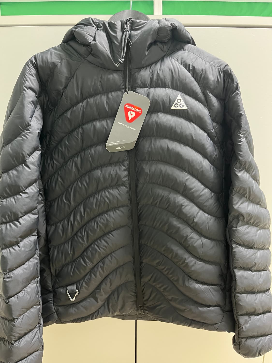 나이키 ACG 라바 플로우 자켓 경량패딩 블랙 아시아 L 팝니다. 상품이미지1